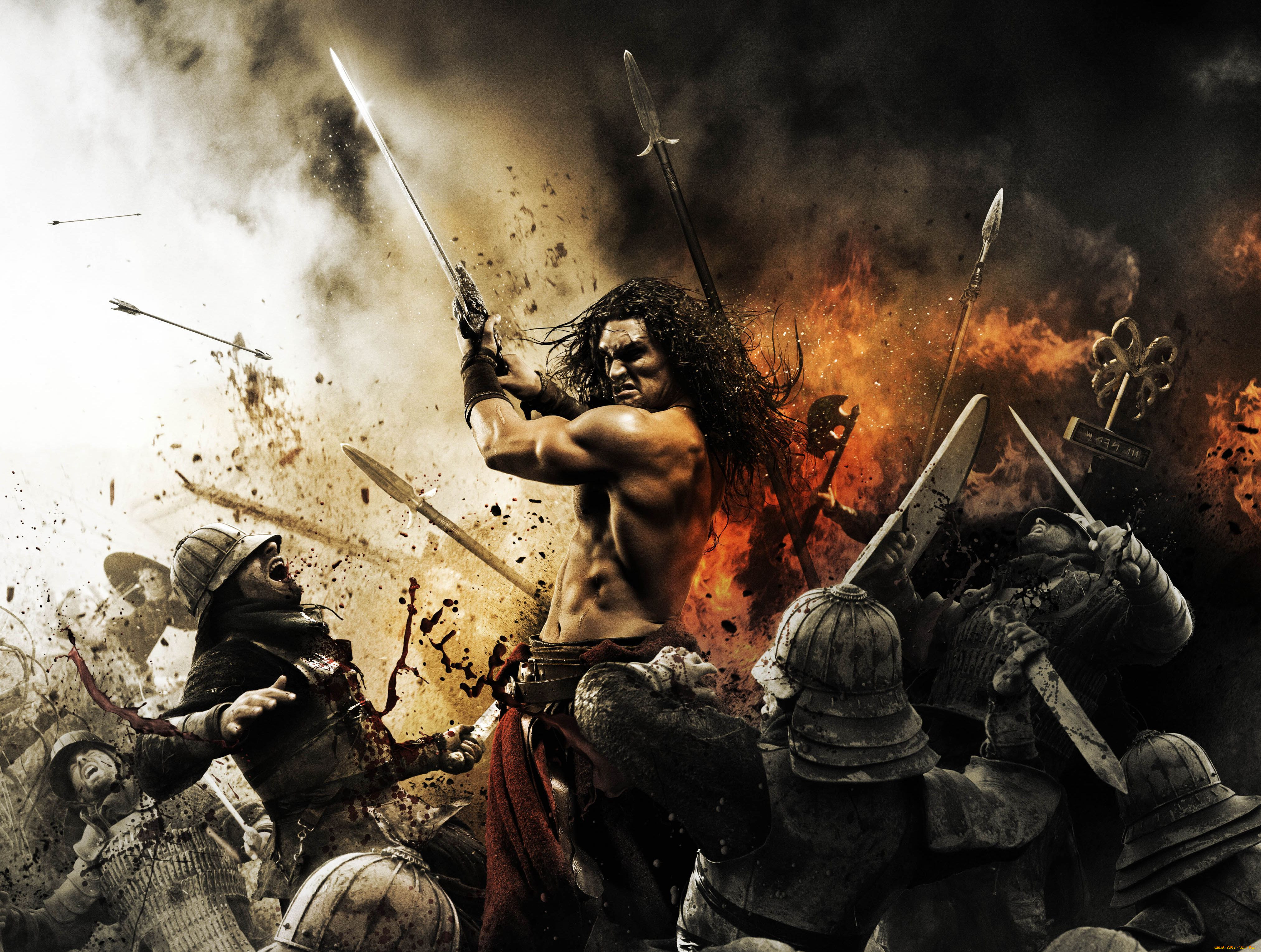 Обои Conan The Barbarian Кино Фильмы Conan The Barbarian (2011.